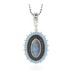 Collana in argento con Labradorite (Dallas Prince Designs)