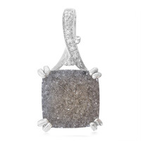 Ciondolo in argento con Agata Glitter