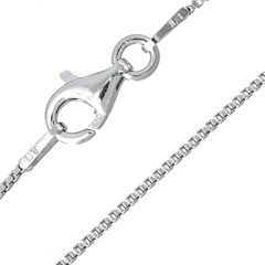 Catenina veneziana in argento 925 - 50 cm - 2,3 g