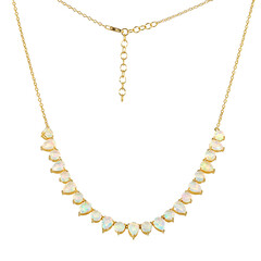 Collana in argento con Opale di Welo