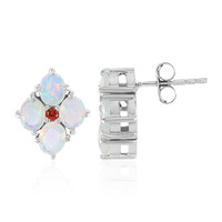 Orecchini in argento con Opale di Welo