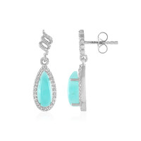 Orecchini in argento con Amazzonite