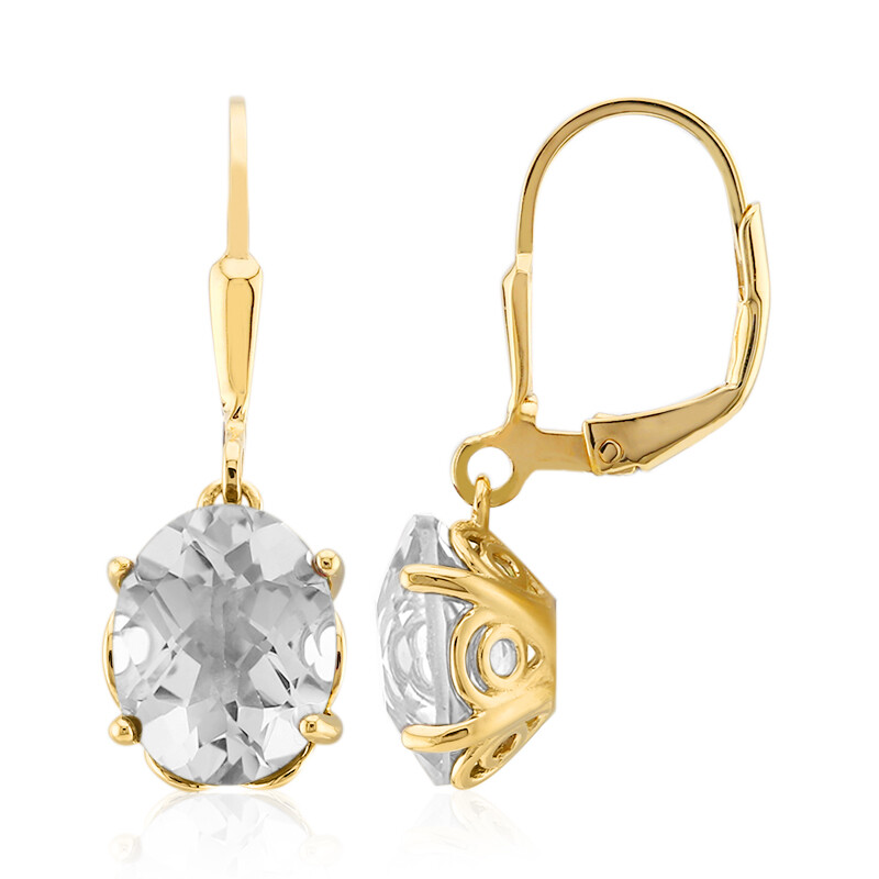 Orecchini In Argento Sterling Con Autentico Topazio Mistico - Foto 2