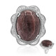 Anello in argento con Thulite