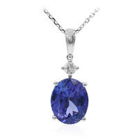 Collana in oro con Tanzanite AAA (CIRARI)