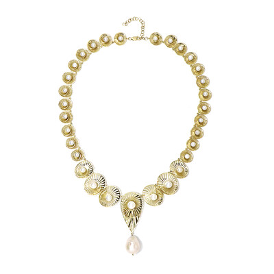 Collana in oro con Perla di Acqua Dolce (Ornaments by de Melo)