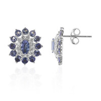 Orecchini in argento con Tanzanite