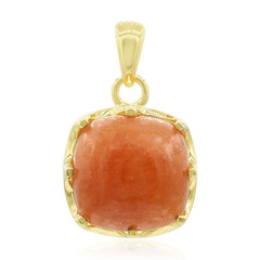 Ciondolo in argento con Giadeite Miele