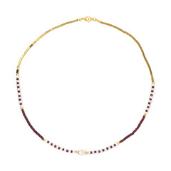 Collana in argento con Perla Akoya