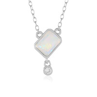 Collana in argento con Opale di Welo