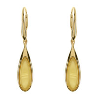 Orecchini in argento con Ambra Baltica