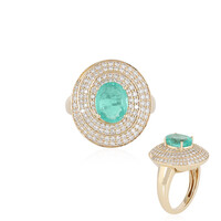 Anello in oro con Smeraldo Colombiano (de Melo)