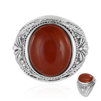 Anello in argento con Diaspro Rosso  (Art of Nature)