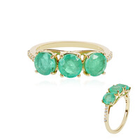 Anello in oro con Smeraldo Russo (AMAYANI)