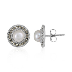 Orecchini in argento con Perla di Acqua Dolce