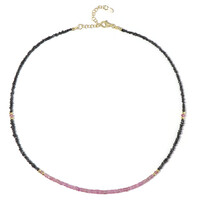 Collana in argento con Diamante Nero (Riya)