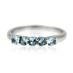 Anello in argento con Zircone Ratanakiri