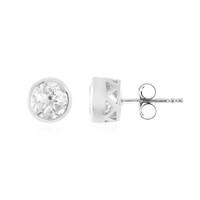 Orecchini in argento con Petalite