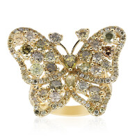 Anello in oro con Diamante Fancy SI2 (CIRARI)