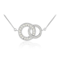 Collana in argento con Zircone