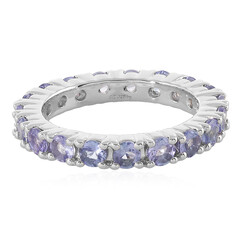 Anello in argento con Tanzanite