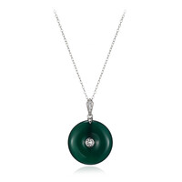 Collana in argento con Agata