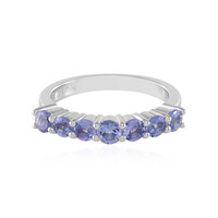 Anello in argento con Tanzanite