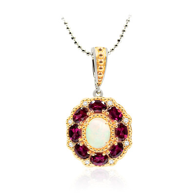 Collana in argento con Opale di Welo (Dallas Prince Designs)