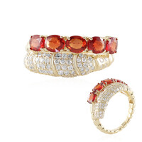 Anello in oro con Rubino Tanzania (de Melo)