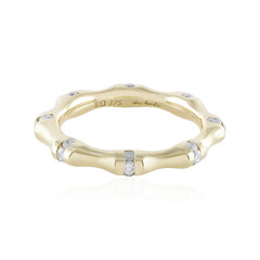 Anello in oro con Diamante I2 (H) (de Melo)