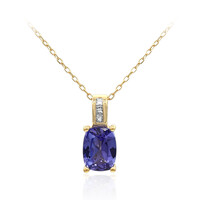 Collana in oro con Tanzanite AAA (CIRARI)