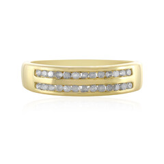 Anello in oro con Diamante I4 (J)