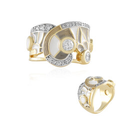 Anello in argento con Zircone (Adela Silber)