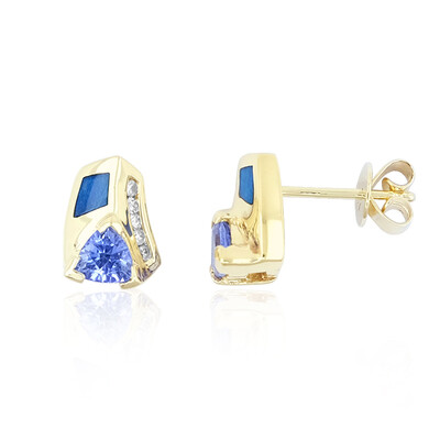 Orecchini in oro con Tanzanite