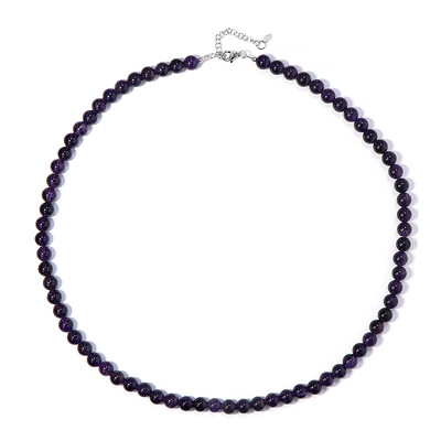 Collana in argento con Ametista Zambiana