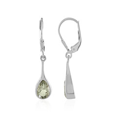 Orecchini in argento con Ametista Verde