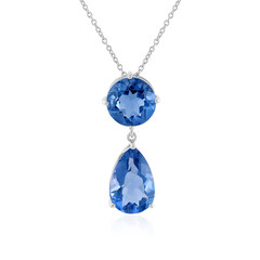 Collana in argento con Fluorite Cangiante