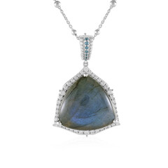 Collana in argento con Labradorite (Dallas Prince Designs)
