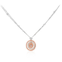 Collana in oro con Diamante Rosa I1 (CIRARI)