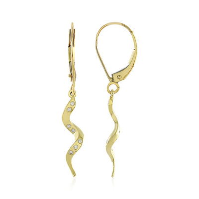 Orecchini in oro con Diamante Flawless (F) (LUCENT DIAMONDS)