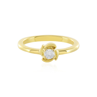 Anello in argento con Diamante I3 (H)