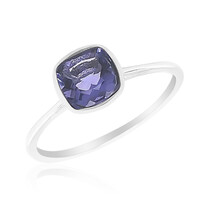 Anello in argento con Fluorite Cangiante