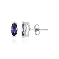Orecchini in argento con Iolite
