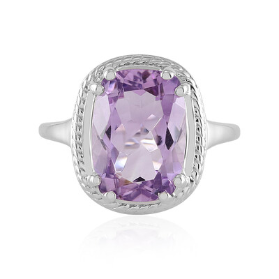 Anello in argento con Ametista Rose de France