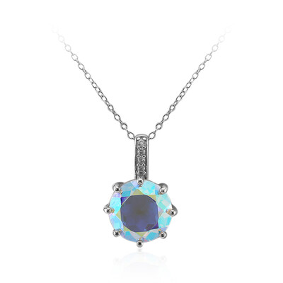 Collana in argento con Quarzo Moonlight