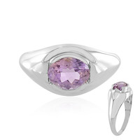 Anello in argento con Ametrina