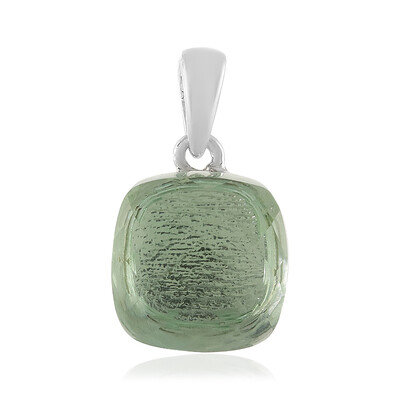 Ciondolo in argento con Ametista Verde
