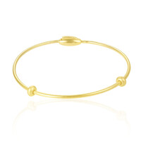 Bracciale rigido in argento placcato oro giallo (Maigold Kreativ) - 57x57 mm