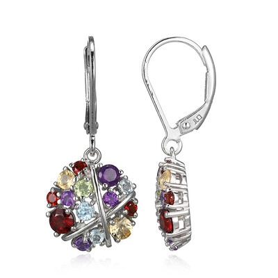 Orecchini in argento con Peridoto