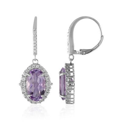 Orecchini in argento con Ametista